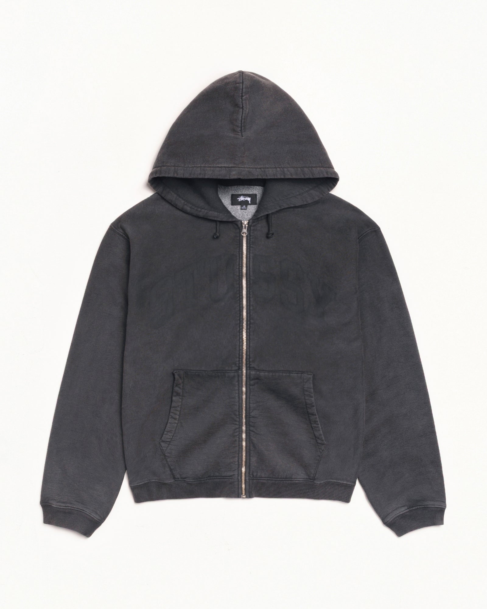 FADED GRAPHIC ZIP HOODIE