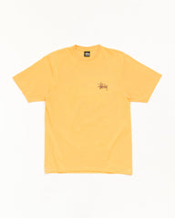 BASIC STÜSSY TEE PIGMENT DYED