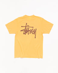 BASIC STÜSSY TEE PIGMENT DYED