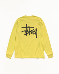 BASIC STÜSSY LS TEE PIGMENT DYED